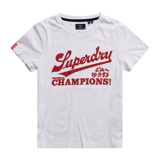 Superdry Γυναικεία κοντομάνικη μπλούζα Collegiate Cali State T-Shirt